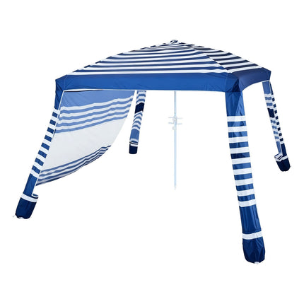 Beach Cabana Tent 8x8 Ft, Side Wall, UPF 50+ Shade