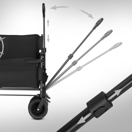 Beach Cart 140L, Foldable Bench Seat – All-Terrain