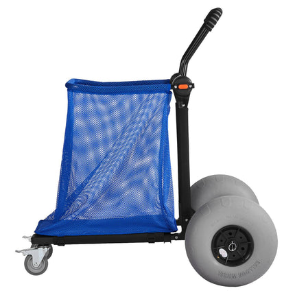 Beach Cart, 320 mm Balloon Wheels, 75 kg Folding Wagon