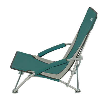 Beach Chair, Green-Gray, Foldable, Lightweight