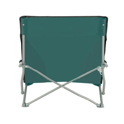 Beach Chair, Green-Gray, Foldable, Lightweight