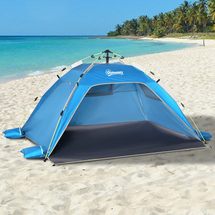 Pop-up Strandzelt mit Sonnenschutz, geeignet für 1-2 Personen