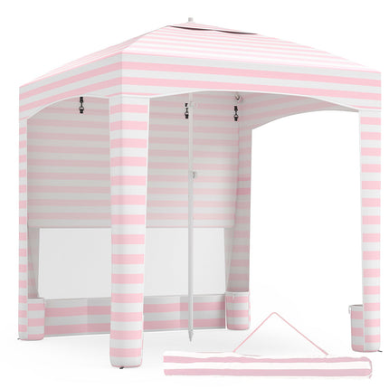 Beach Tent 185x185cm, Adjustable Height, Side Wall