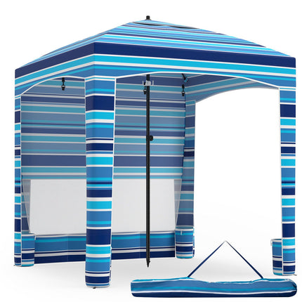 Beach Tent 185x185cm, Height Adjustable, Side Wall