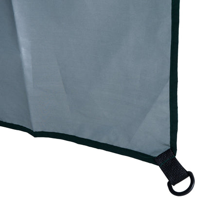 Boční stěna k plážovému slunečníku, tmavě zelený polyester, 2.2m