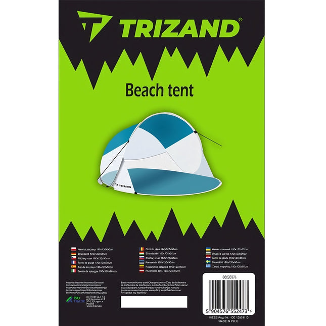 Strandzelt 190x120x90cm Trizand 20974 