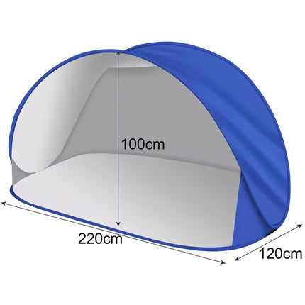 Strandzelt 220x120x100cm Trizand 23862 