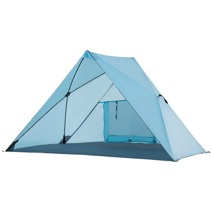 Beach tent with UV50+ protection, mesh window, 2-3 people