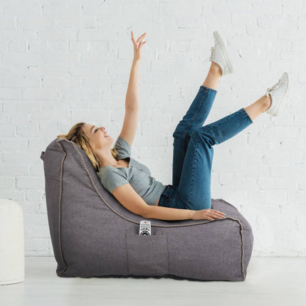 Sitzsack mit Rückenlehne