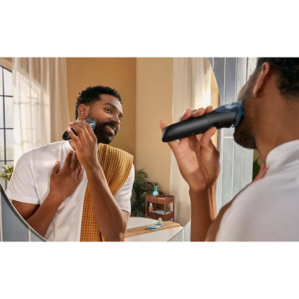 Beard Trimmer with 0.2mm Precision Steps, Metal Blades