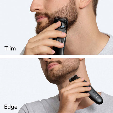Beard Trimmer with 3 Attachments, 40 Length Settings