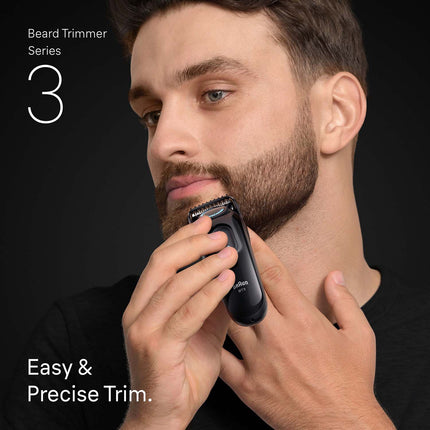 Beard Trimmer with 3 Attachments, 40 Length Settings