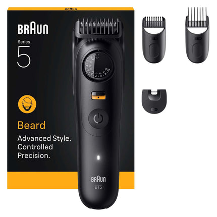 Beard Trimmer with 4 Attachments, Waterproof, 120 Min Run Time