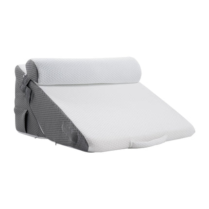 Bed Wedge Pillow Set, 3-Piece Adjustable, Washable Cover