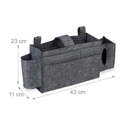 Betttasche für Hochbett aus Filz