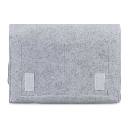 Bed bag with velcro fastening