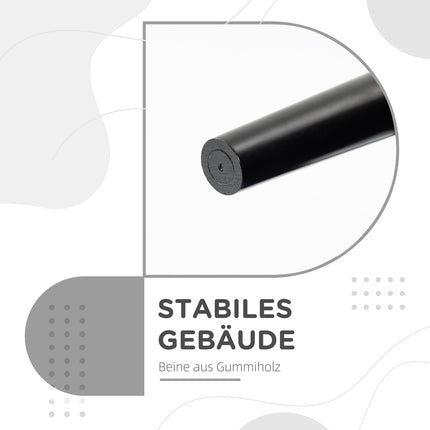 Banc de lit, banc rembourré, banc, banc de couloir pour chambre à coucher, capacité de charge jusqu'à 130 kg, tissu voile, gris foncé, 102 x 36 x 51 cm