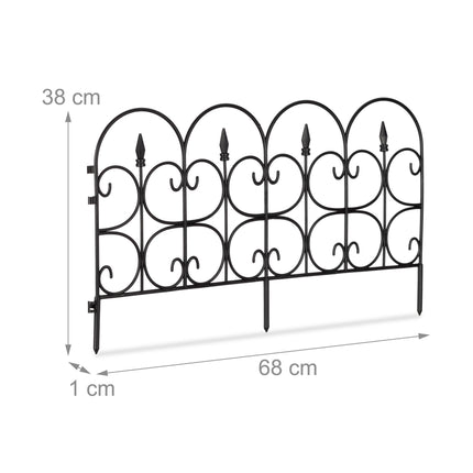 Bettkanten Kunststoff 8er Set