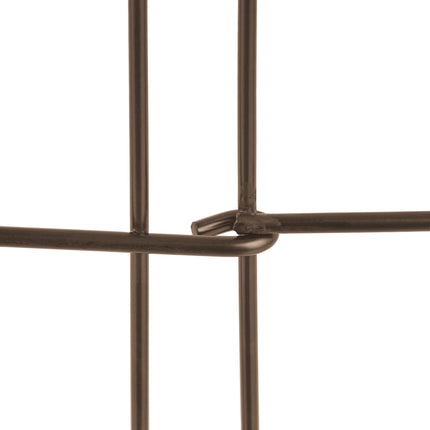 Bed edges in metal, 4 pcs