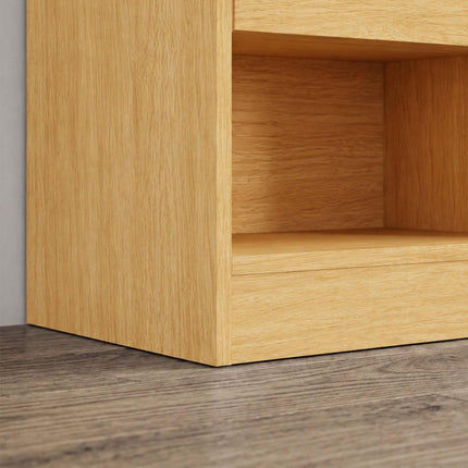 Bedside Table with Drawer, MDF, 41x39x28 cm