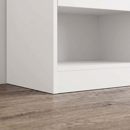 Bedside Table with Drawer, MDF, 41x39x28 cm