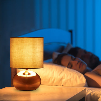 Bedside lamp with touch function