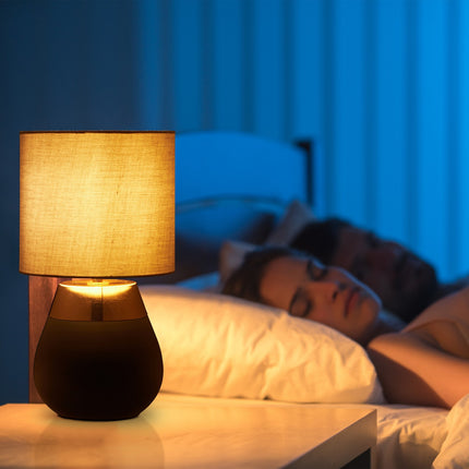 Bedside lamp with touch function