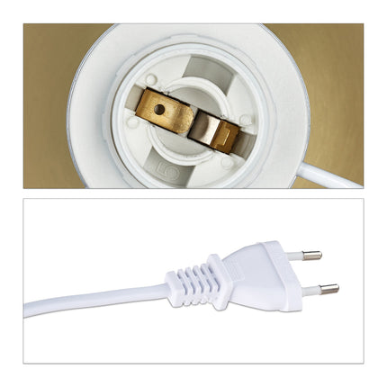 Nachttischlampe mit Touchfunktion Messing