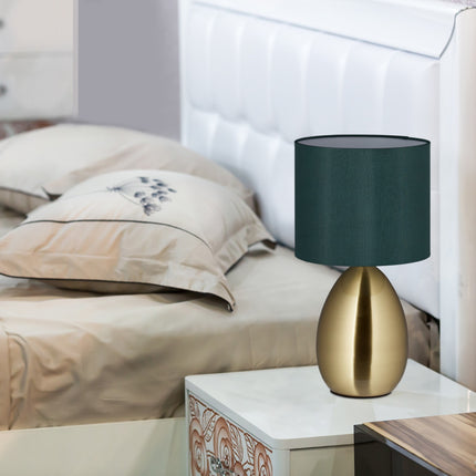 Nachttischlampe mit Touchfunktion Messing