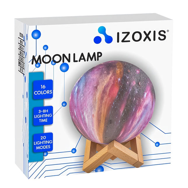 Nachttisch-Mondlampe 15cm, 16 Farben 