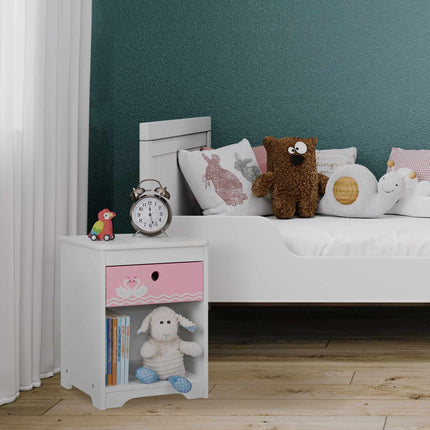 Bedside table for children Swan