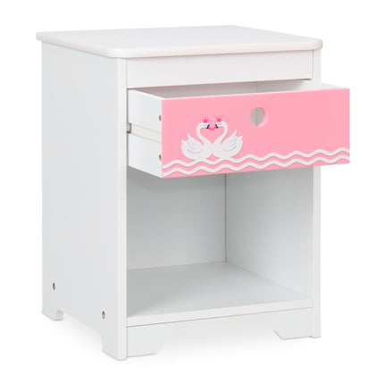 Bedside table for children Swan