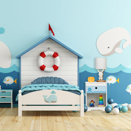 Table de chevet pour enfant avec tiroir