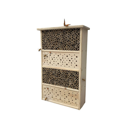 Bienenhotel – Großes Insektenhotel aus Holz