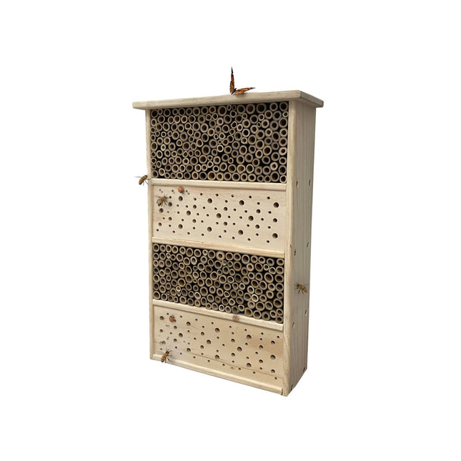 Bee Hotel – Large Wooden Insect Habitat