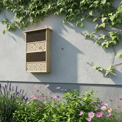 Bienenhotel – Großes Insektenhotel aus Holz