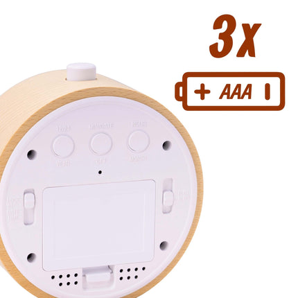 Beechwood Digital Alarm Clock with Snooze Function