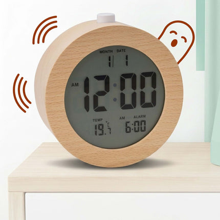 Beechwood Digital Alarm Clock with Snooze Function