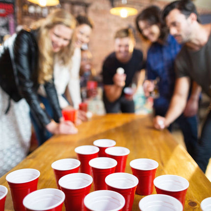 Beer Pong cup with balls