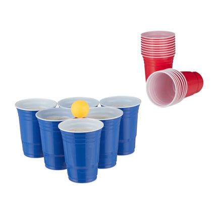 Beer Pong cup with balls