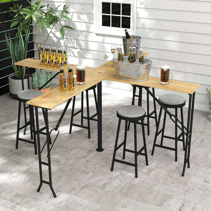 Klappbarer Bierzelt-Tisch für 20 Personen, 105 cm, 120 kg Traglast
