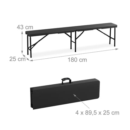 Bierbank-Set 2.180 cm