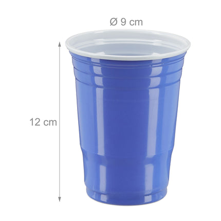 Kelímky na beer pong, sada 50 ks