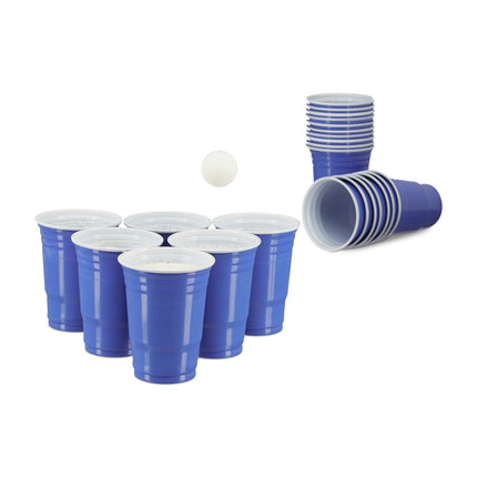 Kelímky na beer pong, sada 50 ks