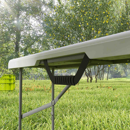 Bierzeltgarnitur, 2-Sitzer, wetterfest, Metallbeine