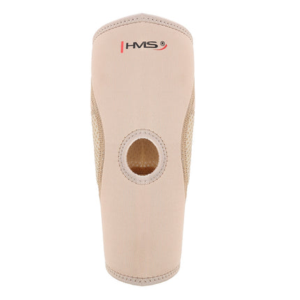 Ellbogenbandage aus beigem Neopren, Größe L
