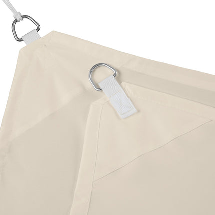 Beige Rectangular Shade Sail – UV Protection Awning