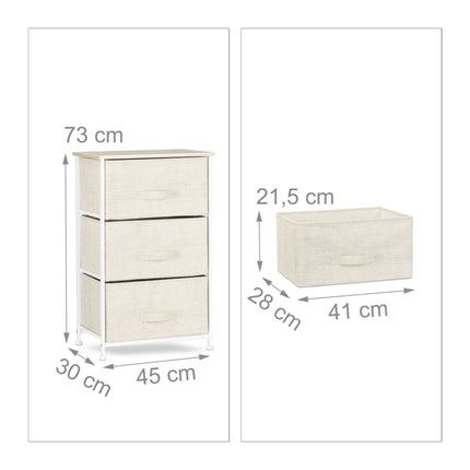 Beige Shelving System