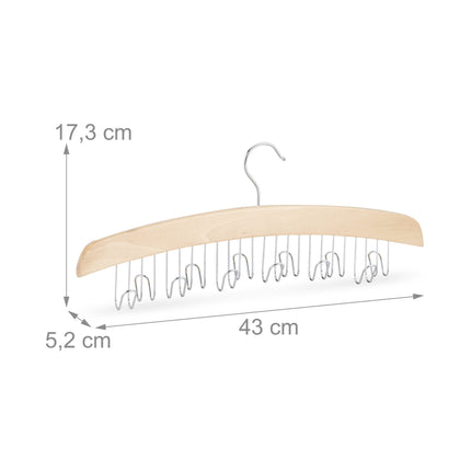 Belt holder for wardrobe