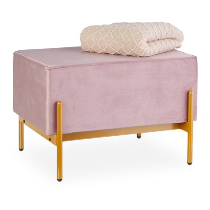 Bench in velvet